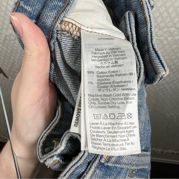 Madewell Light Wash The Curvy Perfect Vintage Jeans - Picture 6 of 6